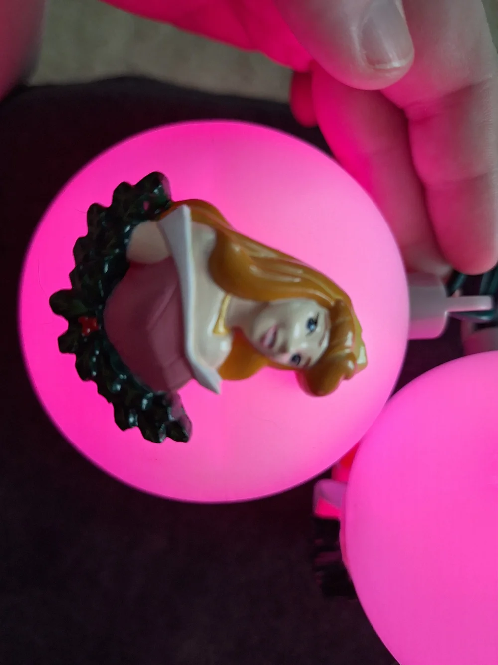 Disney Princess 4 Bulb Color Changing Battery Powered Lights